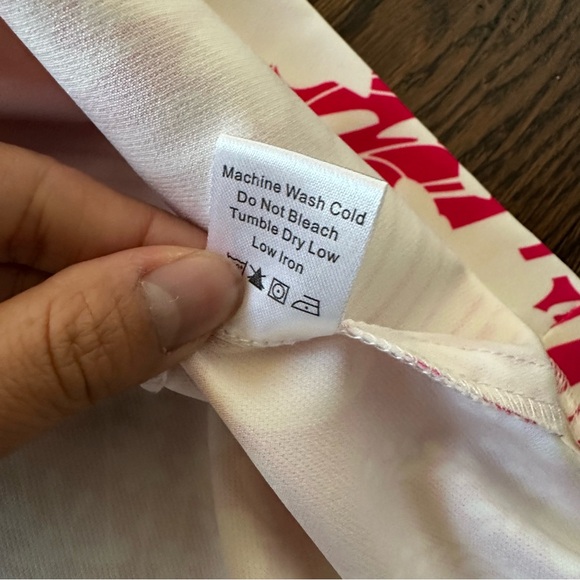 Tuckernuck Pink White Wildflower Blythe Sleeveless Floral A Line Bow Dress Sz Sm - Picture 13 of 16